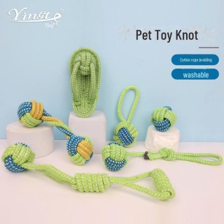 Kaufestes Hundespielzeug: Robuster Baumwollseilball Cotton rope ball