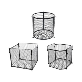 Hirschfutterspender Schutzgitter Mehrzweckeisen für Balkon Terrasse Veranda