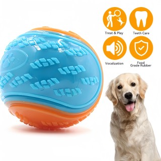 Interaktives Hundeballspielzeug, Welpenbissfester Kauball, Hundetraining, Apportierball, Molarenball, Hundebedarf