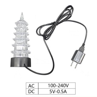 Aquariumlicht, Aquariumlicht mit integrierten LED-Leuchtperlen, wiederverwendbares Wasser mit hoher Helligkeit Colorful exqui