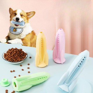 Pädagogischer interaktiver undichter Ball, Beißring für Hunde, Rakete, Zahnreinigung, Hundezahnbürste, Hundespielzeug, Knabbe