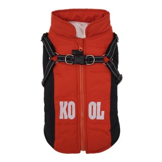 Halten Sie Ihren Hund warm mit einem Kapuzenpullover. Winddichte Winterjacke für Hunde. Schneekleidung für kaltes Wetter. Hun