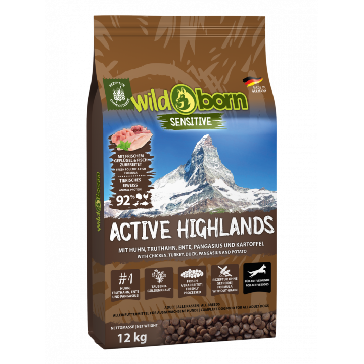 Wildborn Active Highlands 12 kg
