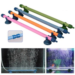 Praktische Aquarium Aquarium Zubehör Diffusor Bar Sauerstoffpumpe Luftpumpe Aquarium Bubble Bar 7 inch blau