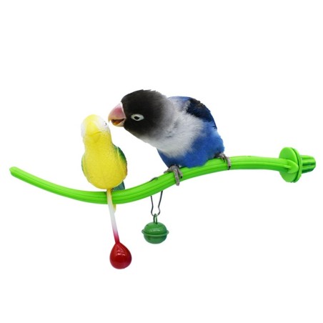 Papageien-Sitzstange für Vogelkäfig, Schraub-Sitzstange, Ständer, Nymphensittich-Plattform, Vogelkäfig-Sitzstangen, Kletterst