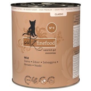 catz finefood 6 x 800 g - Wild
