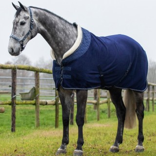 QHP Fleecedecke Brilliance - Blueberry