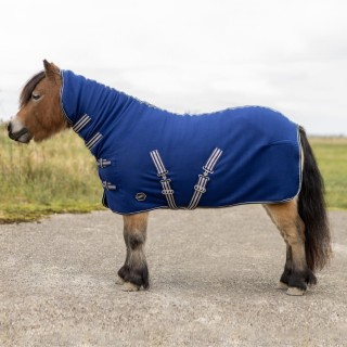 QHP Fleecedecke Shetty mit Halsteil