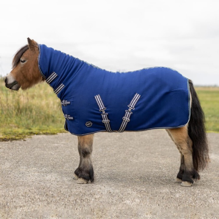 QHP Fleecedecke Shetty mit Halsteil