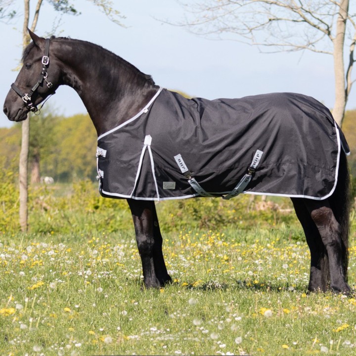 QHP Turnoutdecke Big Neck 0g - Schwarz