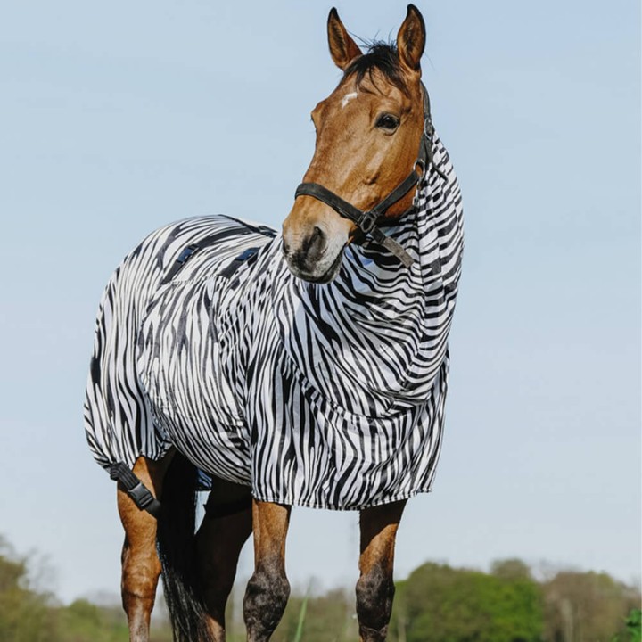 Equithème Riding World Zebra Anti-Ekzemerdecke