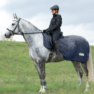 Waldhausen Comfort Fliegenausreitdecke - nachtblau