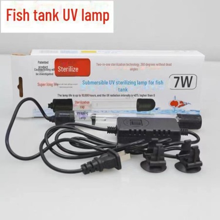 UV-Sterilisationslampe für den Außenbereich für Fischteiche – Tauchfähige Algenentfernung und Desinfektion für Koiteiche und