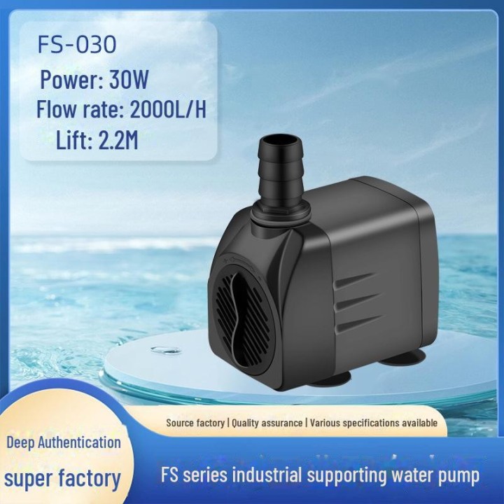 Changhai 30 W Aquarium-Filterwasserpumpe für Umwälz- und Gartenwasserspiele FS-030
