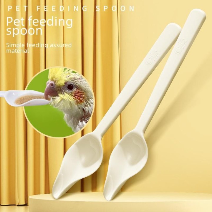 „Hochtemperaturbeständiger Kunststoff-Fütterlöffel für Papageienküken für Milchpulver“ plastic