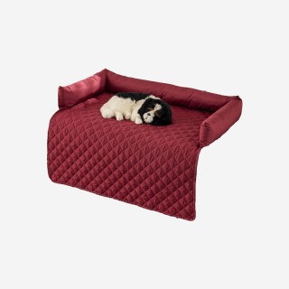 Wasserabweisendes Haustier-Sofakissen mit Kopfkissen, 4-Jahreszeiten-Katzen- und Hundebett XS 40x30cm (without pillow)