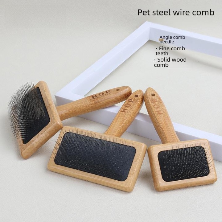 Pet Needle Comb für Katzen und Hunde - Mehrzweckbürste S size OPP bag
