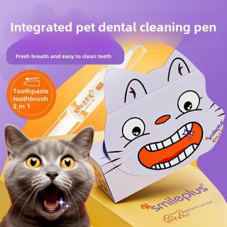 Zahnaufhellungs- und Reinigungsstift für Haustiere – Zahnsteinentferner für Hunde und Zahnstein bei Katzen Pet toothbrush