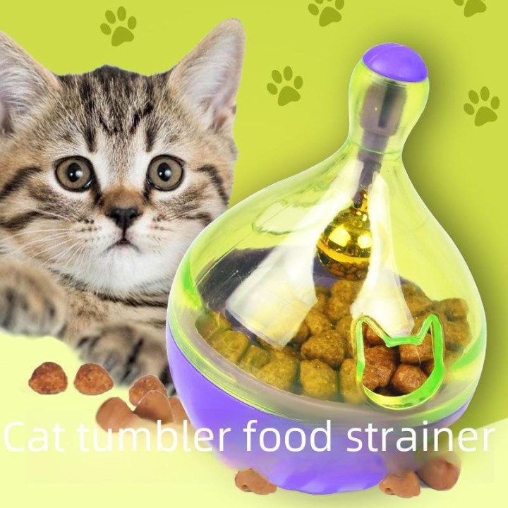 Auslaufendes Futterball-Spielzeug für Katzen und Hunde: Wunsch-Spaß-Becher small cat