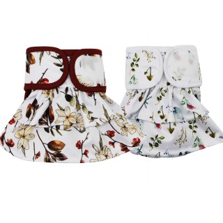 Botocoo Manners Gürtel für Hund Waschbar für Rock Welpen Katze Äußerst langlebig Hygiene Windel Pat Für Weibliche Ältere Stil