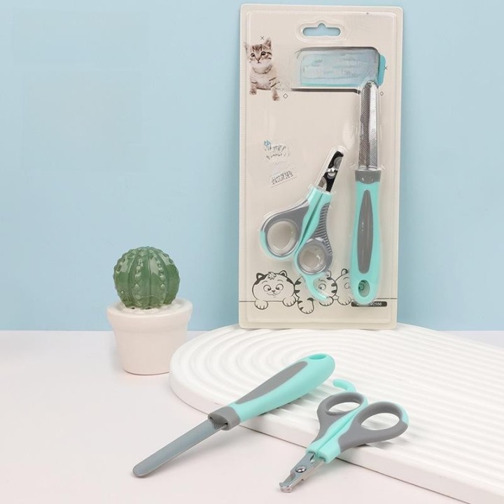 „Nagelknipser und Feilen-Pflegeset für Katzen und Haustiere“ Set