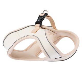 TIAKI Geschirr Wave Vest, beige - Größe XXS: 35 cm Brustumfang