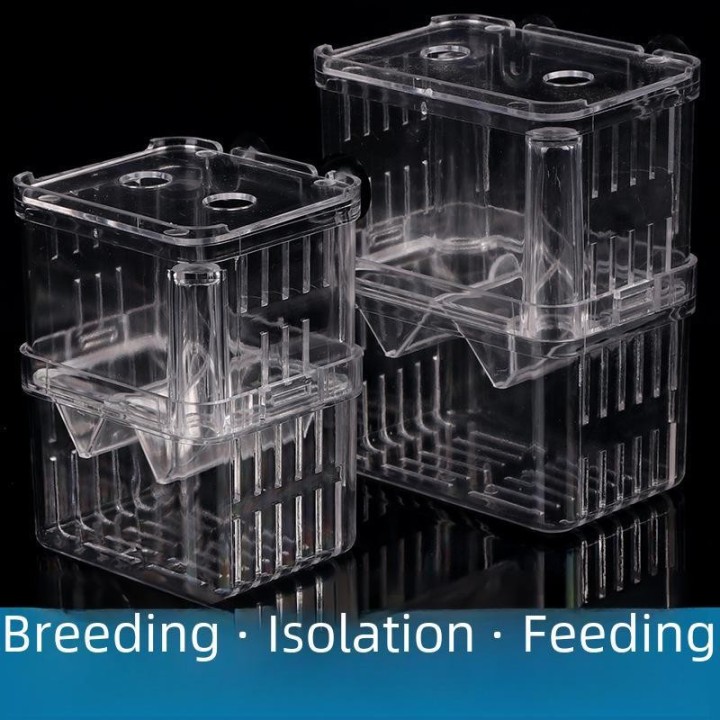 „Doppelschichtige schwimmende Fischisolationsbox zum Braten und Züchten“