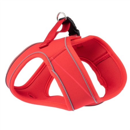TIAKI Geschirr Wave Vest, rot - Größe XXS: 35 cm Brustumfang