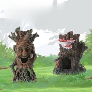 Aquarium-Dekoration aus Holz in Form einer Baumwurzel für Aquarien – Ornamente für große und kleine Fische und Garnelen GS149