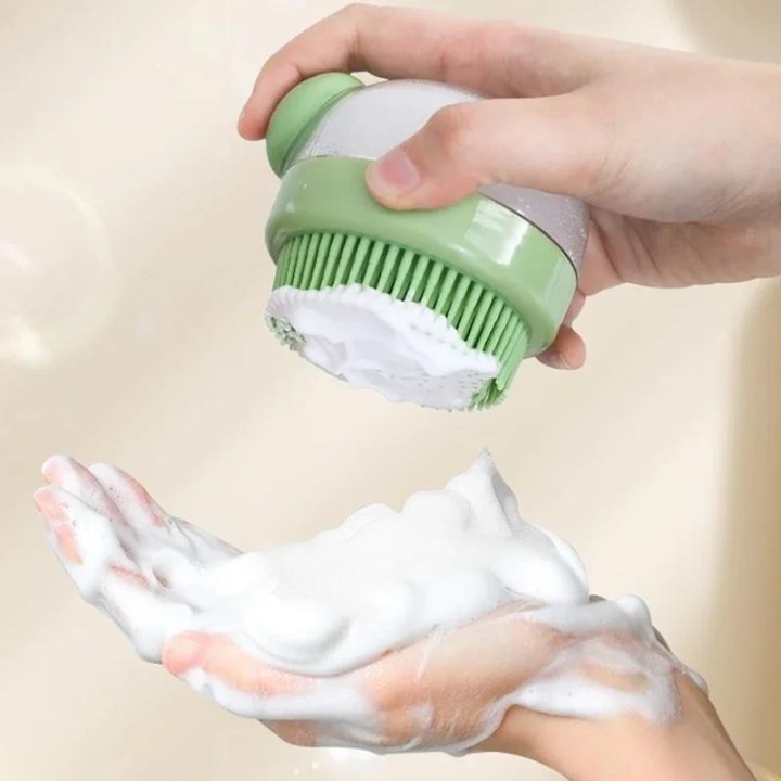 Haustier-Hundeshampoo-Massagegerät, Badebürste aus weichem Silikon, Katzenbürste, Badezimmer, Welpenwasch-Massagespender, Hau