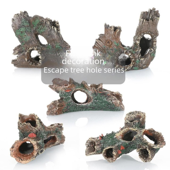 Aquarium Dekoration: Kunstharz-Simulation von Baumwurzeln und sinkendem Holzornament GM0688 130 pieces dargestellt