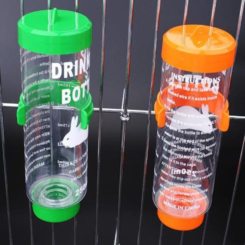 80Ml Kunststoff Hamster Trinker Wasser Flasche Dispenser Hängen Haustier Trinken Flasche