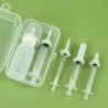 1 Set Pet Feeder Praktische Pet Skala Messung Milch Feeder Welpen Kätzchen weiß