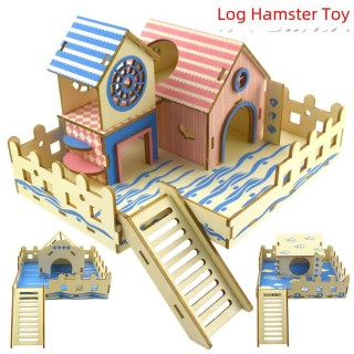 Golden Bear Hamsterkäfig-Set: Leiter, Treppe, Sprungbrett & Spielzeug Lucky Bag-5