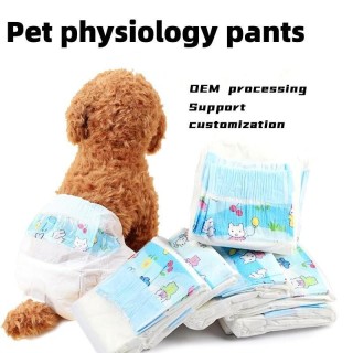 Physiologische Windeln für Haustiere: Unisex-Hundewindeln für Teddys, Hündinnen und Rüden Girls XXS/10 pieces