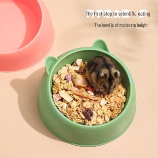 „Großer spritzsicherer Futternapf für Hamster – spezieller Golden Bear-Teller für den täglichen Bedarf“ grün