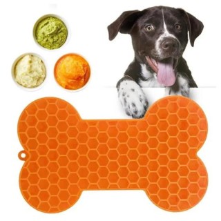 Silikon-Leckpad für Hunde, Bad, Erdnussbutter, langsames Fressen, Lecken, Futterspender, Katzen, Leckmatte, Füttern von Hunde