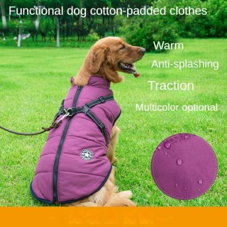 Neue Haustierkleidung, reflektierender Ausschlagsmantel, große Hundekleidung, Herbst und Winter, warme Hundekleidung, Heimtie