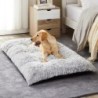 Plüsch-Hundebettmatten, waschbar, großes Hundesofakissen, weiches Claming-Schlafzwinger, Heimtierbedarf, waschbar, abnehmbare