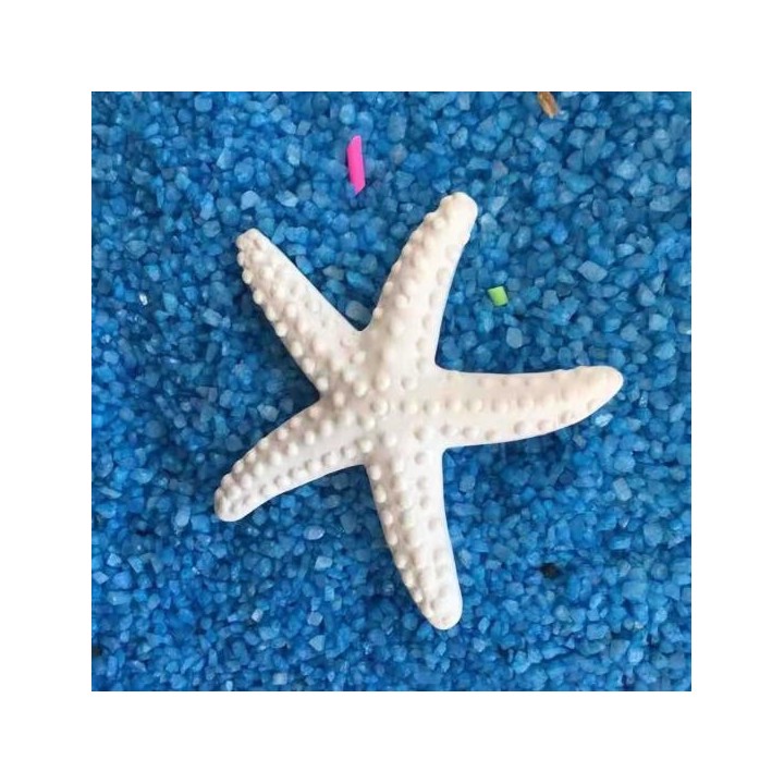 Simulation Seestern lebensecht realistisch Kunststoff niedlich künstliche Seestern für Wand orange