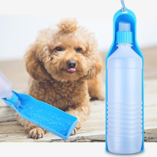250 ml/500 ml Hunde gehen Wasserkocher Trinker tragbare Wasser Tasse Trinkwasser Feeder Pet Accopanying Tasse Wasser Flasche