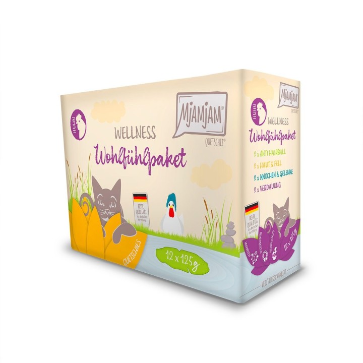 MjAMjAM Wellness Wohlfühlpaket Huhn 12x125g