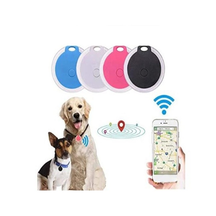 Pet Tracker Tragbare Anti-diebstahl Leichte Haustier Hunde GPS Locator Bluetooth-kompatibel Tracker Hunde Liefert