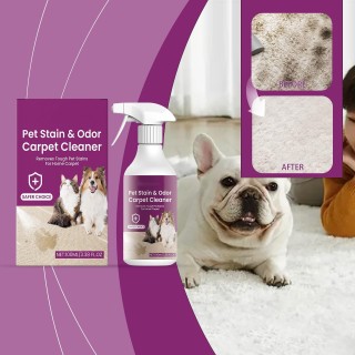 Teppichreiniger für Tierflecken, Deodorant, Teppichreiniger für hartnäckige Tierflecken, 120 ml One Size