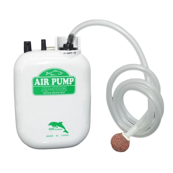 Angeln Sauerstoffpumpe Belüftungspumpe Verstellbarer tragbarer Fischtank