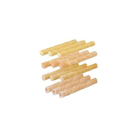 Trixie - Gefüllte Kaurollen [Käse, Joghurt, Lachs, Pansen - 264g (je 3 Stück)]