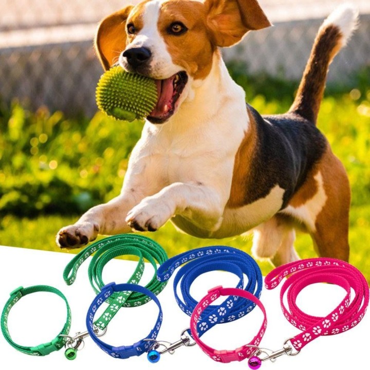 with Collar Pet Traction Rope Adjustable Chihuahua Walking Leads Cute Puppy Cat Accessories  Pet dunkelblaue