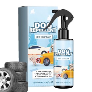 Hundeabwehrspray für Autoreifen, 100 ml, Anti-Hundeurin-Spray, Reifenspray, Autorad, No-Pee-Spray, verhindert das Pinkeln von