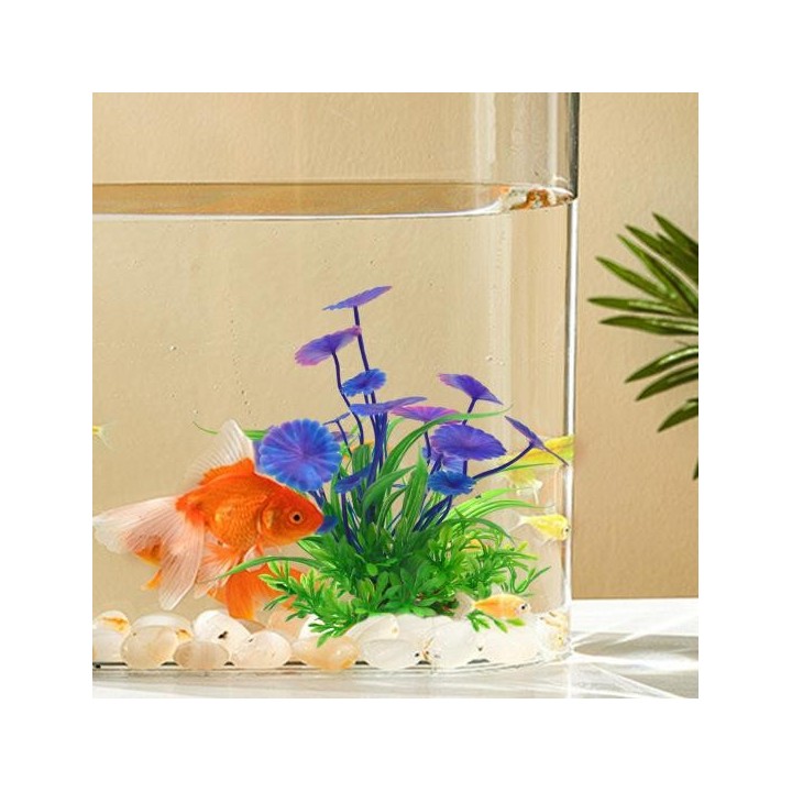 Künstliche Wasserpflanzen, lichtbeständig, Simulation von Hydrokulturgras aus Kunststoff, lebendige Aquarium-Landschaftsdekor