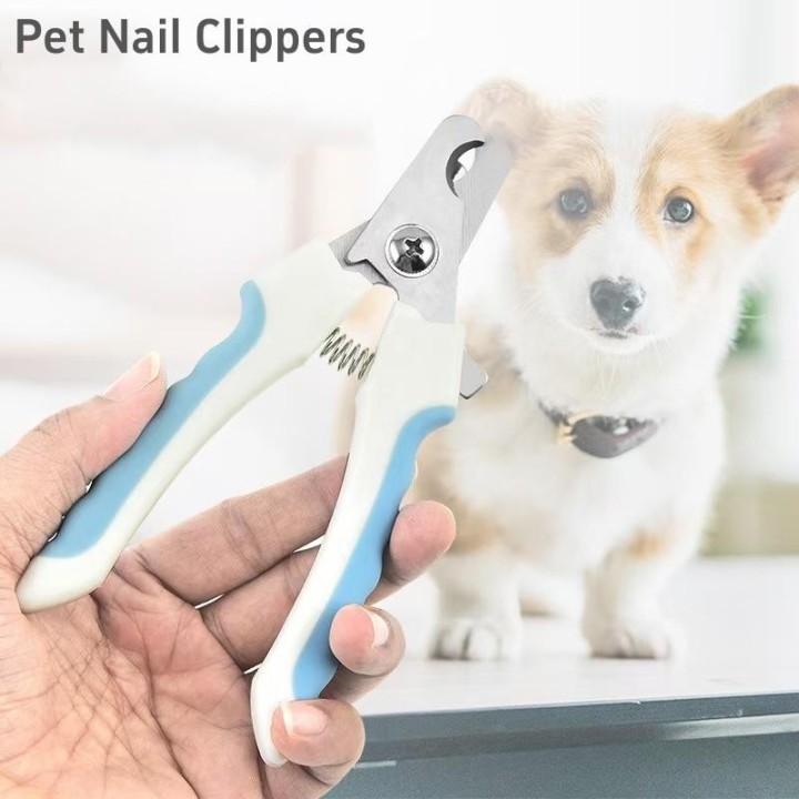 1 Set Edelstahl Haustier Nagelknipser Sicherheit Professionelle Katzen Hunde Pflege Schere Nagelfeile Haustier Schönheitsprod